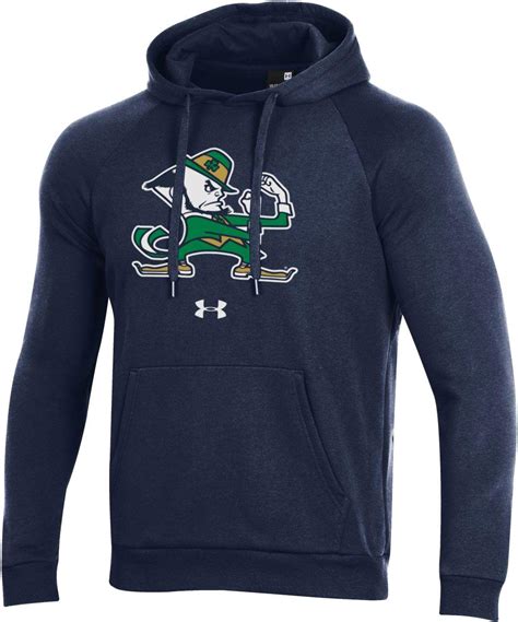 Notre Dame Fighting Irish Fanatics Branded Women's Tailsweep Pullover Hoodie - Heather Navy. . Notre dame fighting irish football sweatshirts hoodies